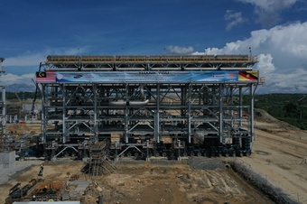 말레이시아 '사라왁 메탄올 프로젝트' 모듈. /삼성엔지니어링 제공