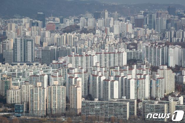 서울 도심 아파트 모습. 2023.11.29/뉴스1 ⓒ News1 유승관 기자