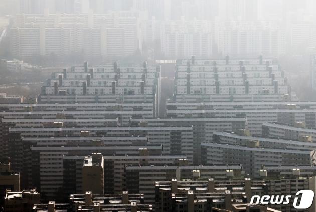 사진은 이날 서울 강남구 은마아파트 일대의 모습. 2024.1.10/뉴스1 ⓒ News1 황기선 기자