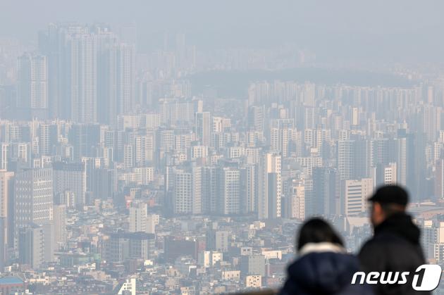 서울 시내 아파트 단지들. 2024.2.2/뉴스1 ⓒ News1 민경석 기자